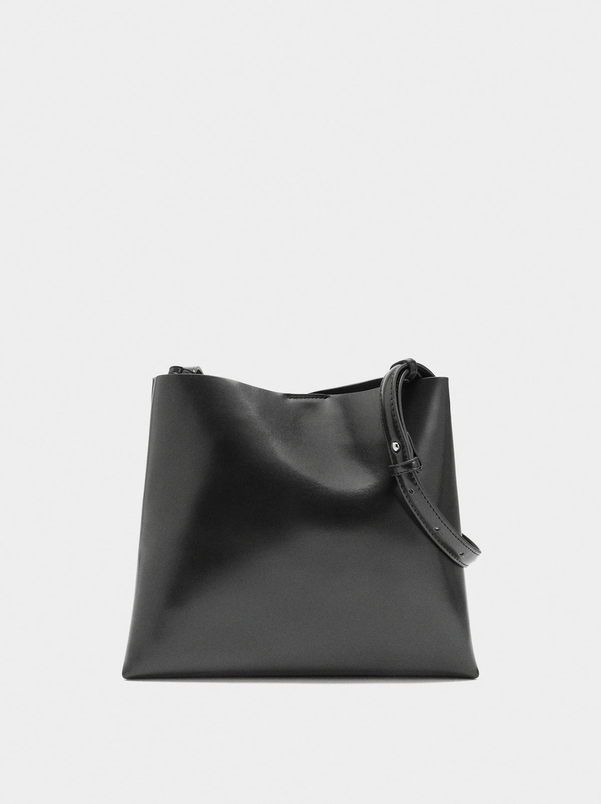 Plain Shoulder Bag