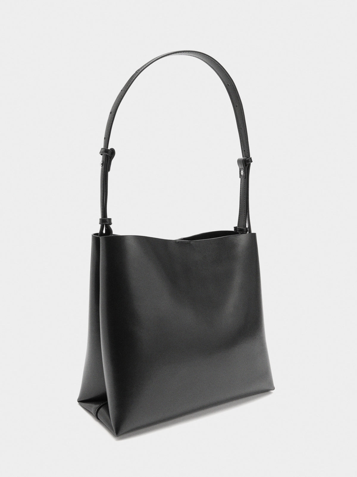 Plain Shoulder Bag