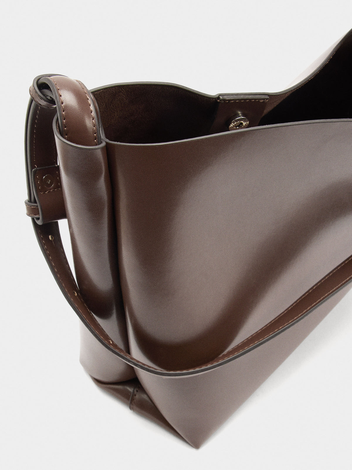 Plain Shoulder Bag