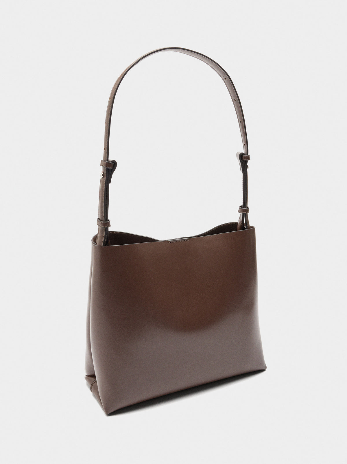 Plain Shoulder Bag