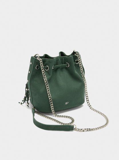 Party Bag With Fringes And Beads