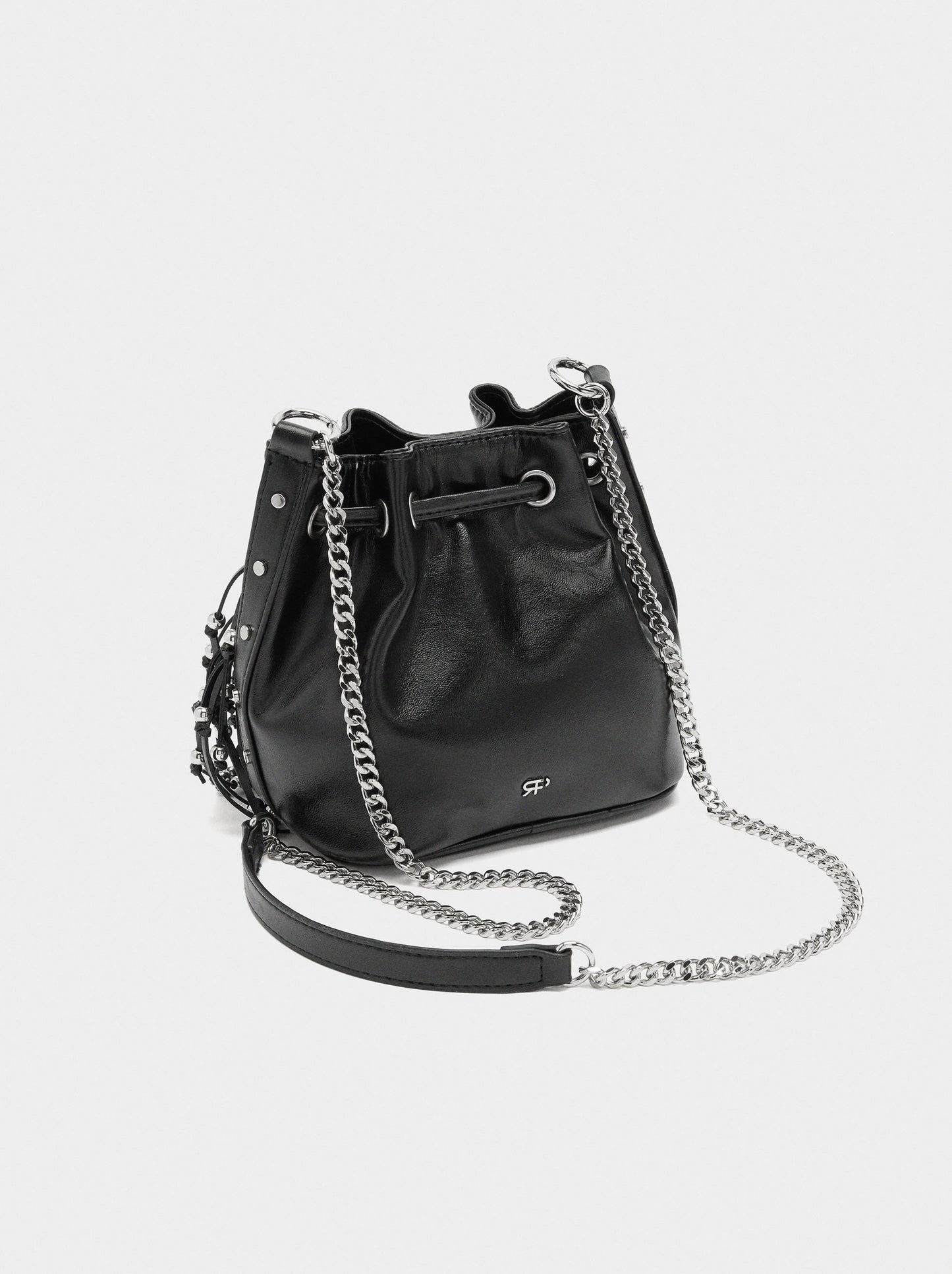 Party Bag With Fringes And Beads