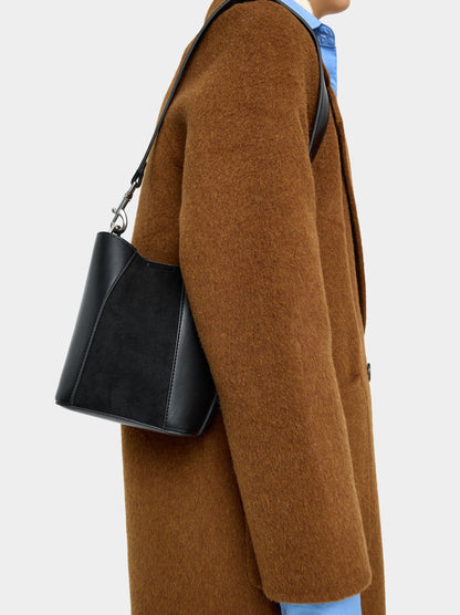 Bucket Bag Contrast Of Textures