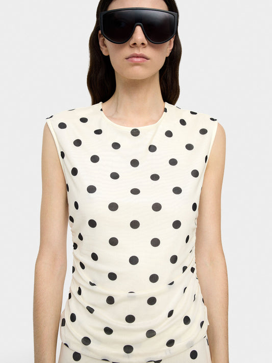 Top With Polka Dots
