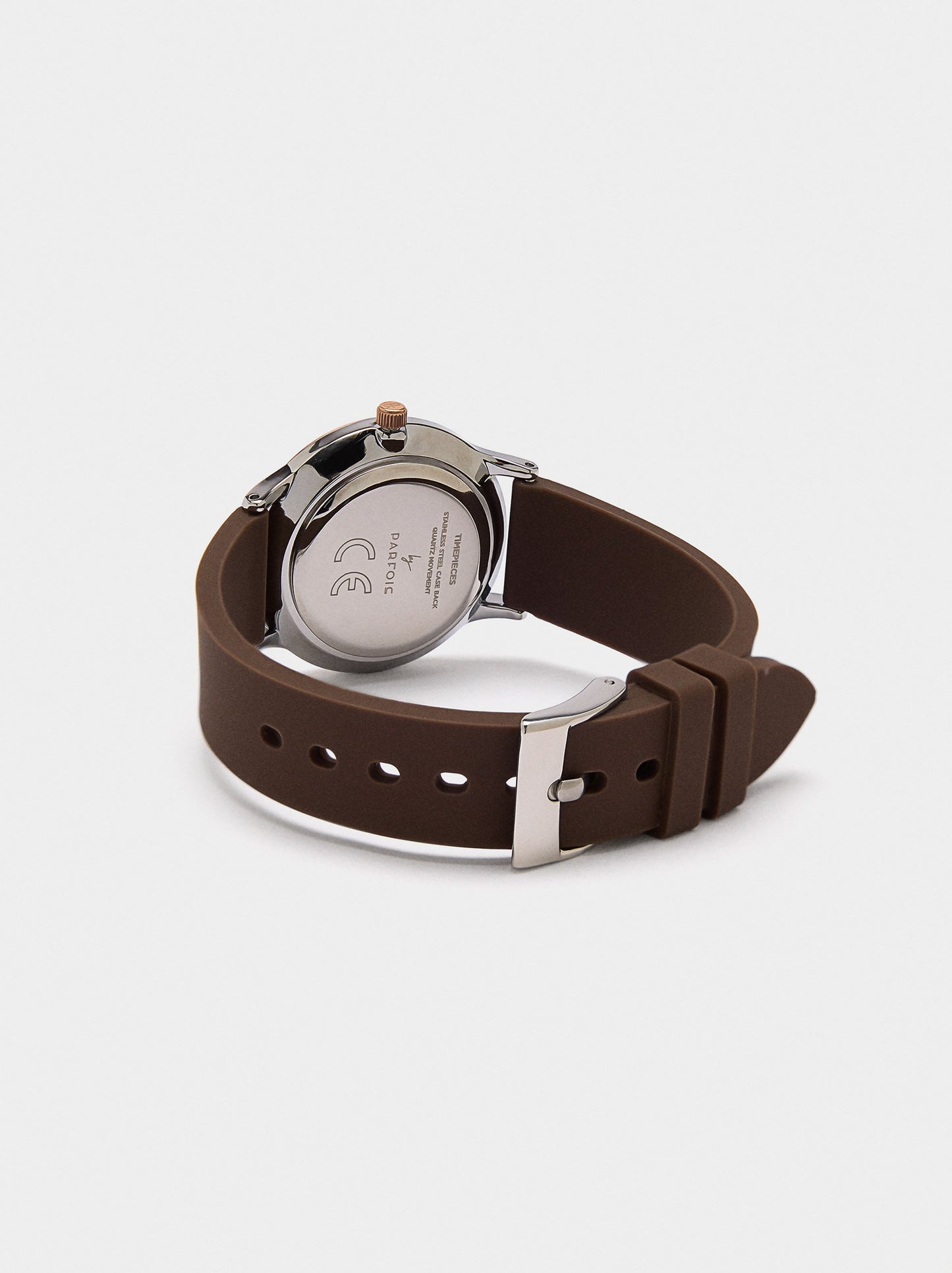 Watch With Silicone Strap