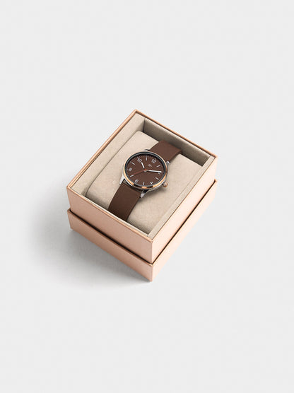 Watch With Silicone Strap