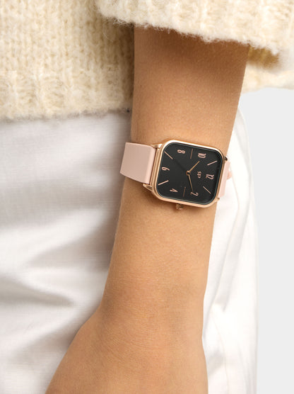 Watch With Silicone Strap