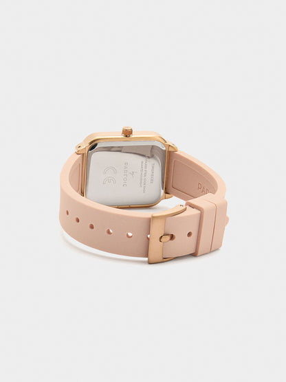 Watch With Silicone Strap