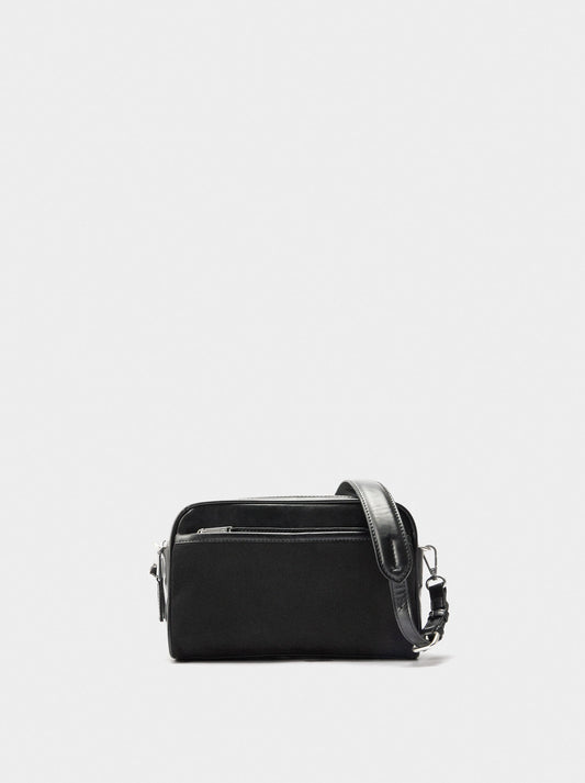 Crossbody Bag Contrast Of Textures