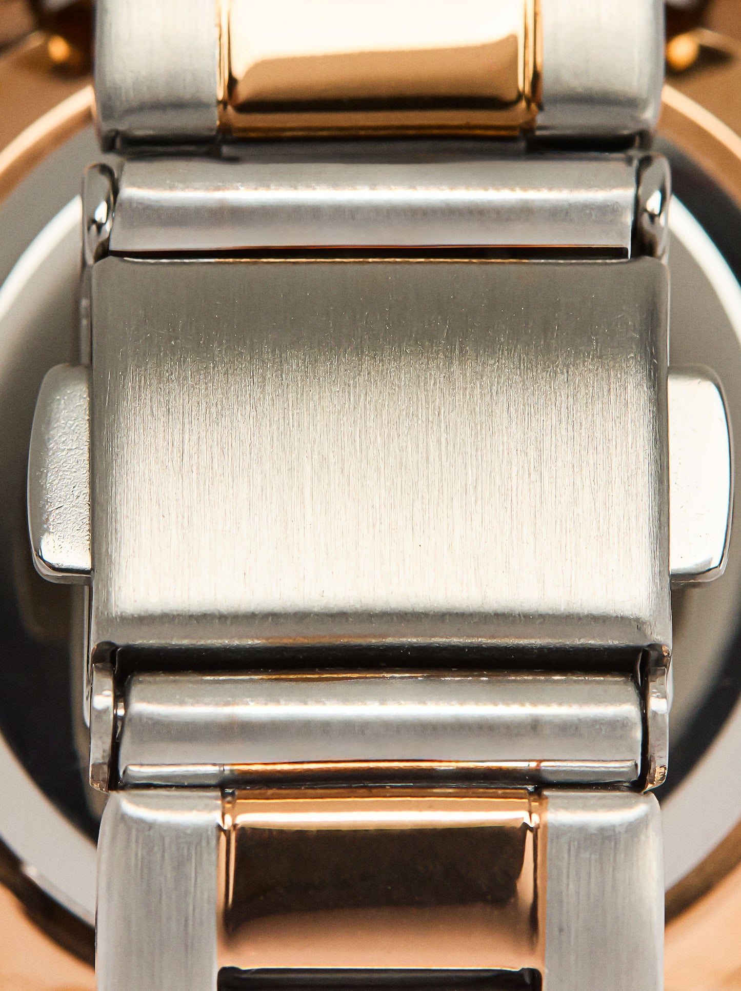 Bicolor Watch With Stainless Steel Bracelet
