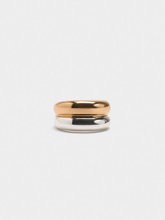 Double Bicolor Ring