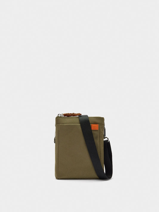 Double Crossbody Bag In Nylon