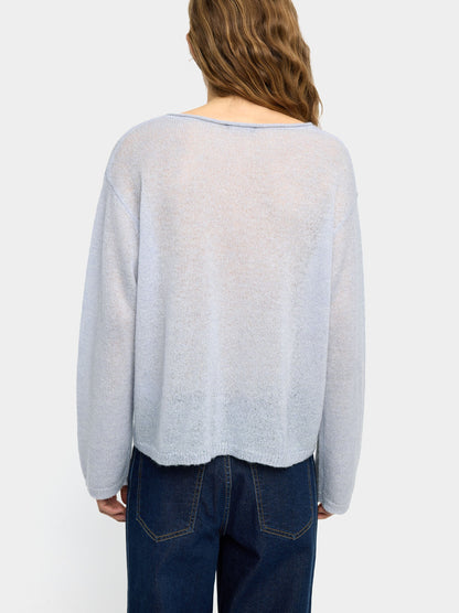 Wool-Blend Sweater With Pockets