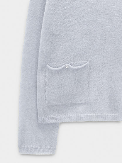 Wool-Blend Sweater With Pockets