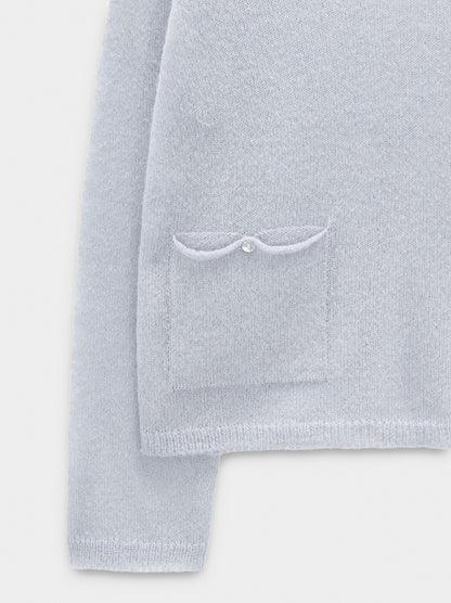 Wool-Blend Sweater With Pockets