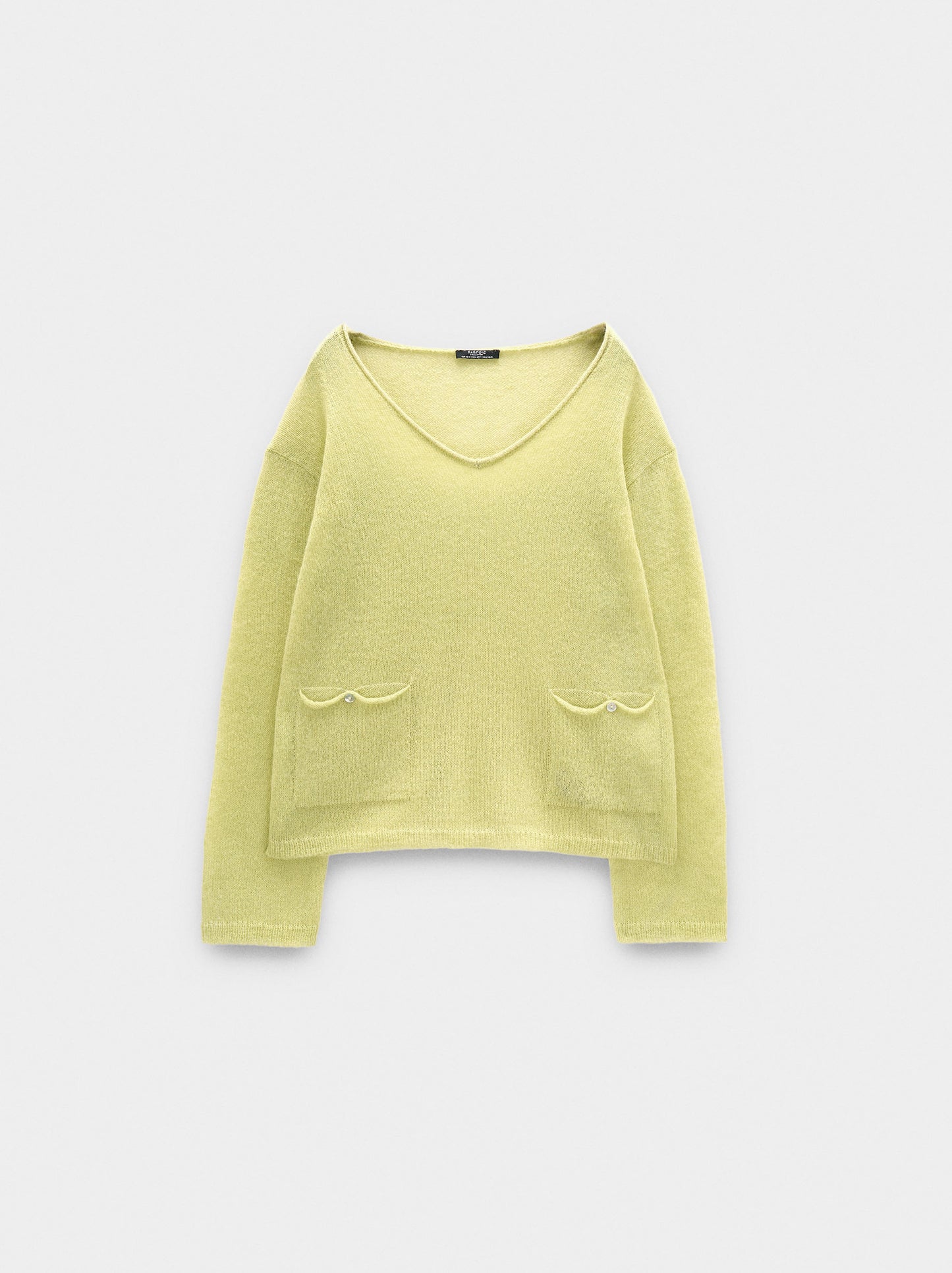 Wool-Blend Sweater With Pockets