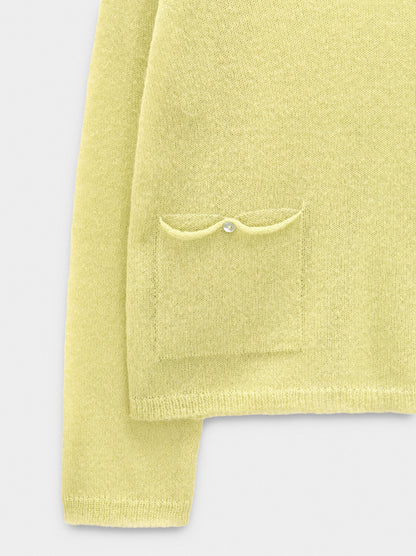 Wool-Blend Sweater With Pockets