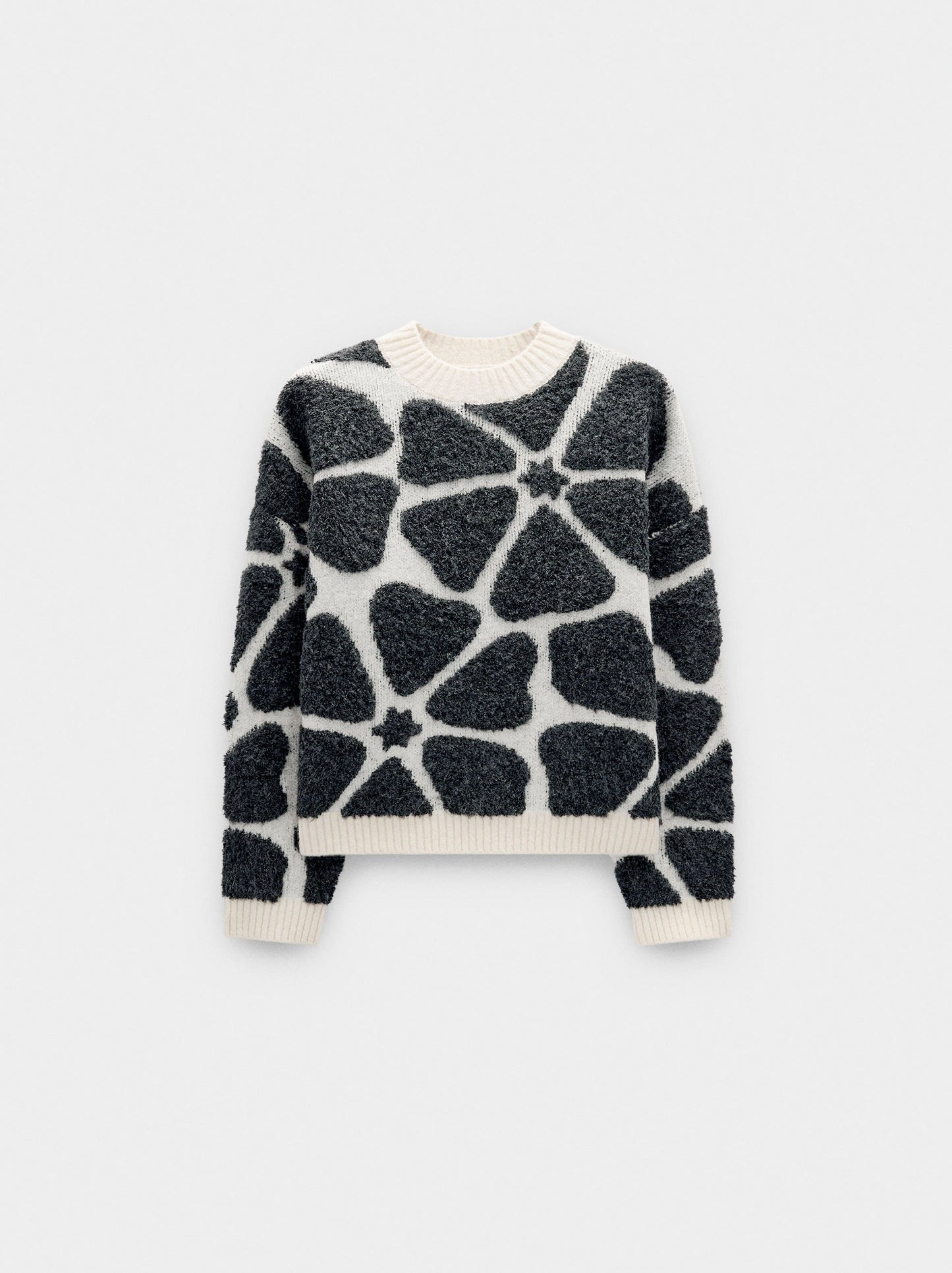 Sweater With Jacquard Knit