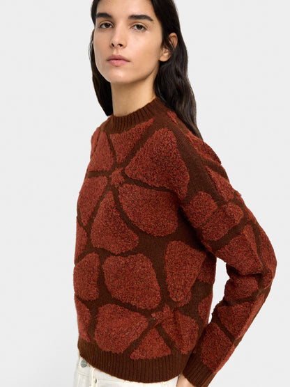 Sweater With Jacquard Knit