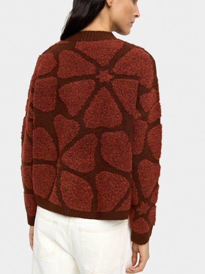 Sweater With Jacquard Knit