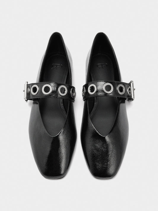 Ballet Flats With Studs