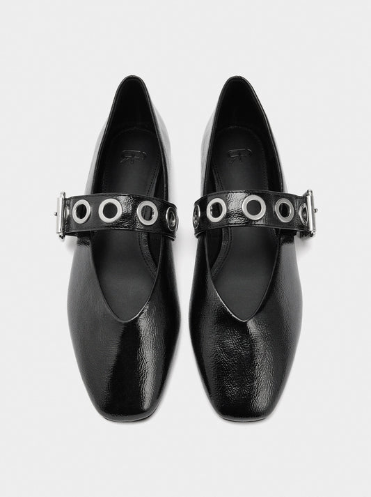 Ballet Flats With Studs