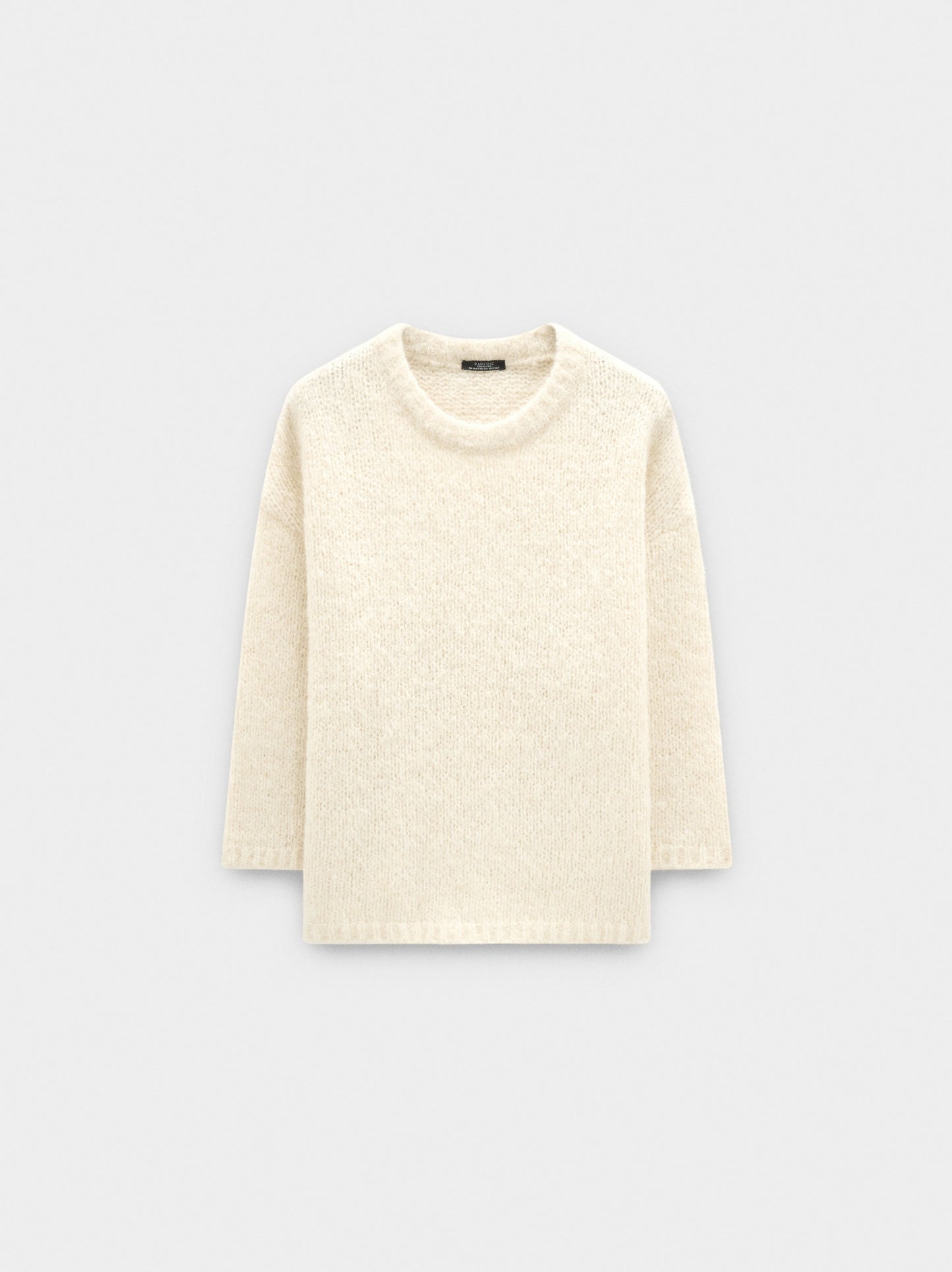 Plain Knit Sweater