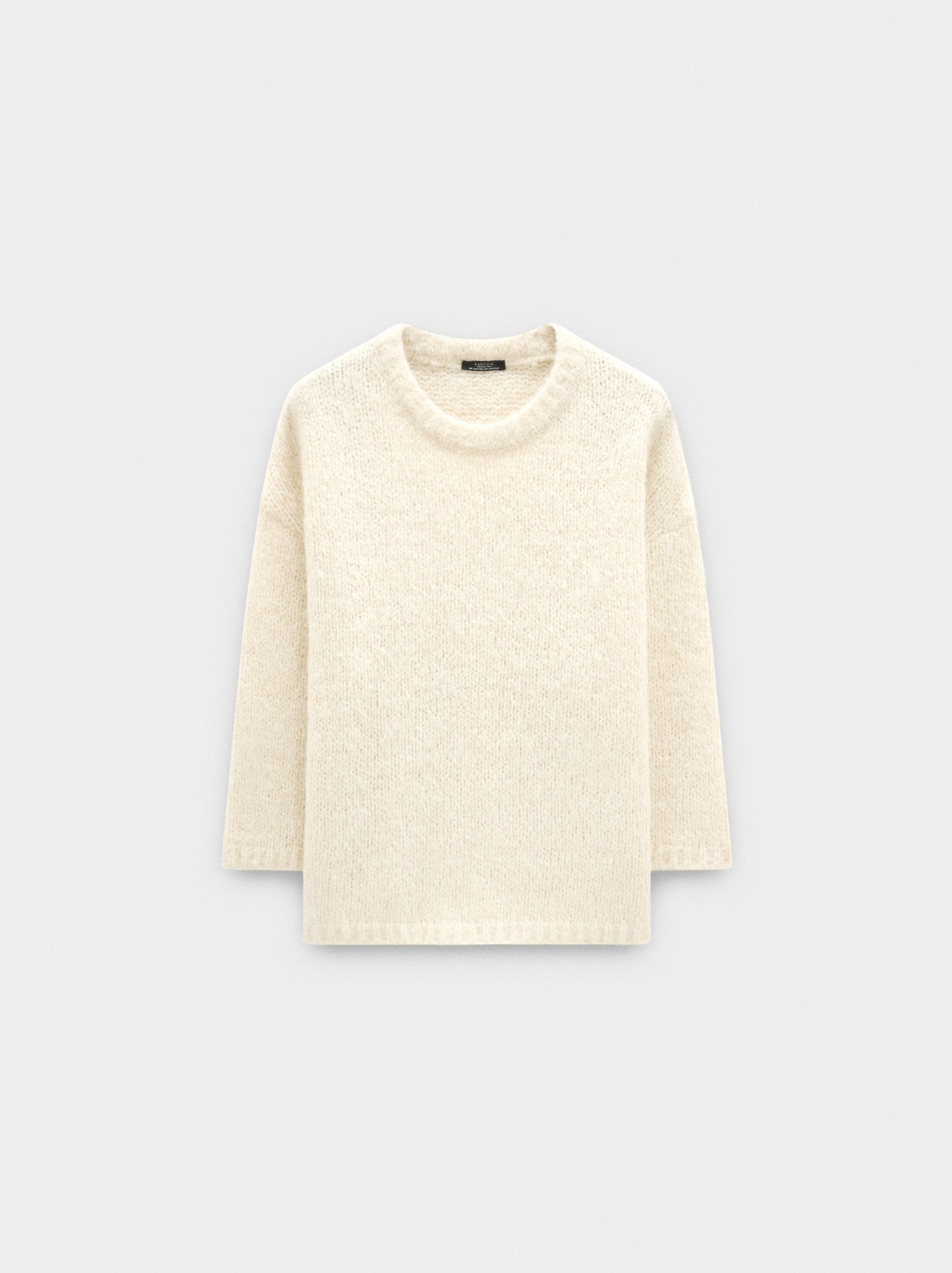 Plain Knit Sweater