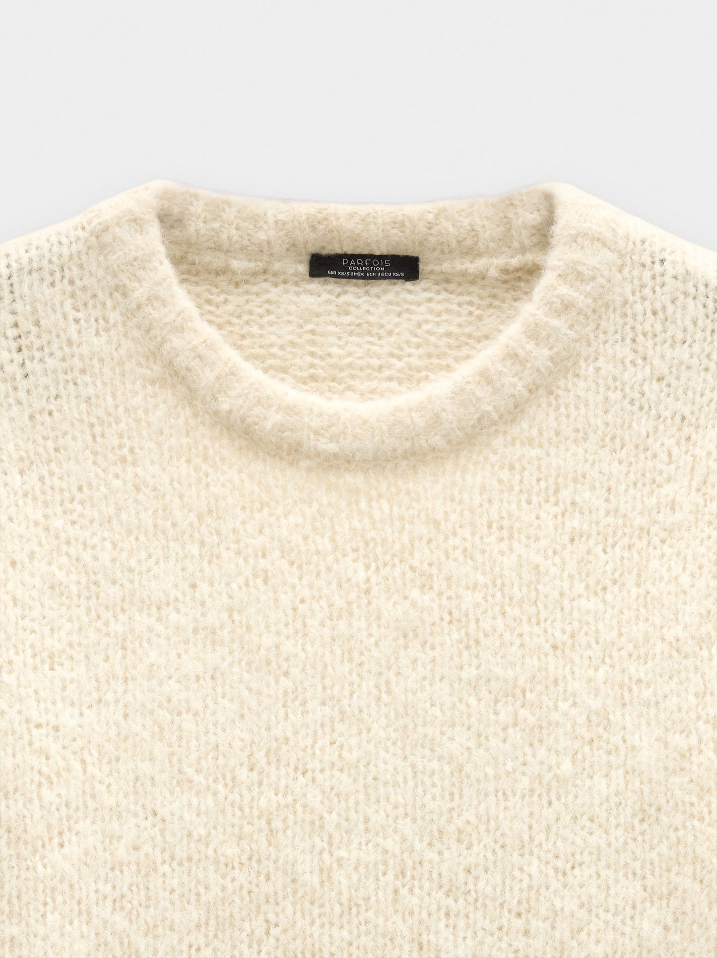 Plain Knit Sweater