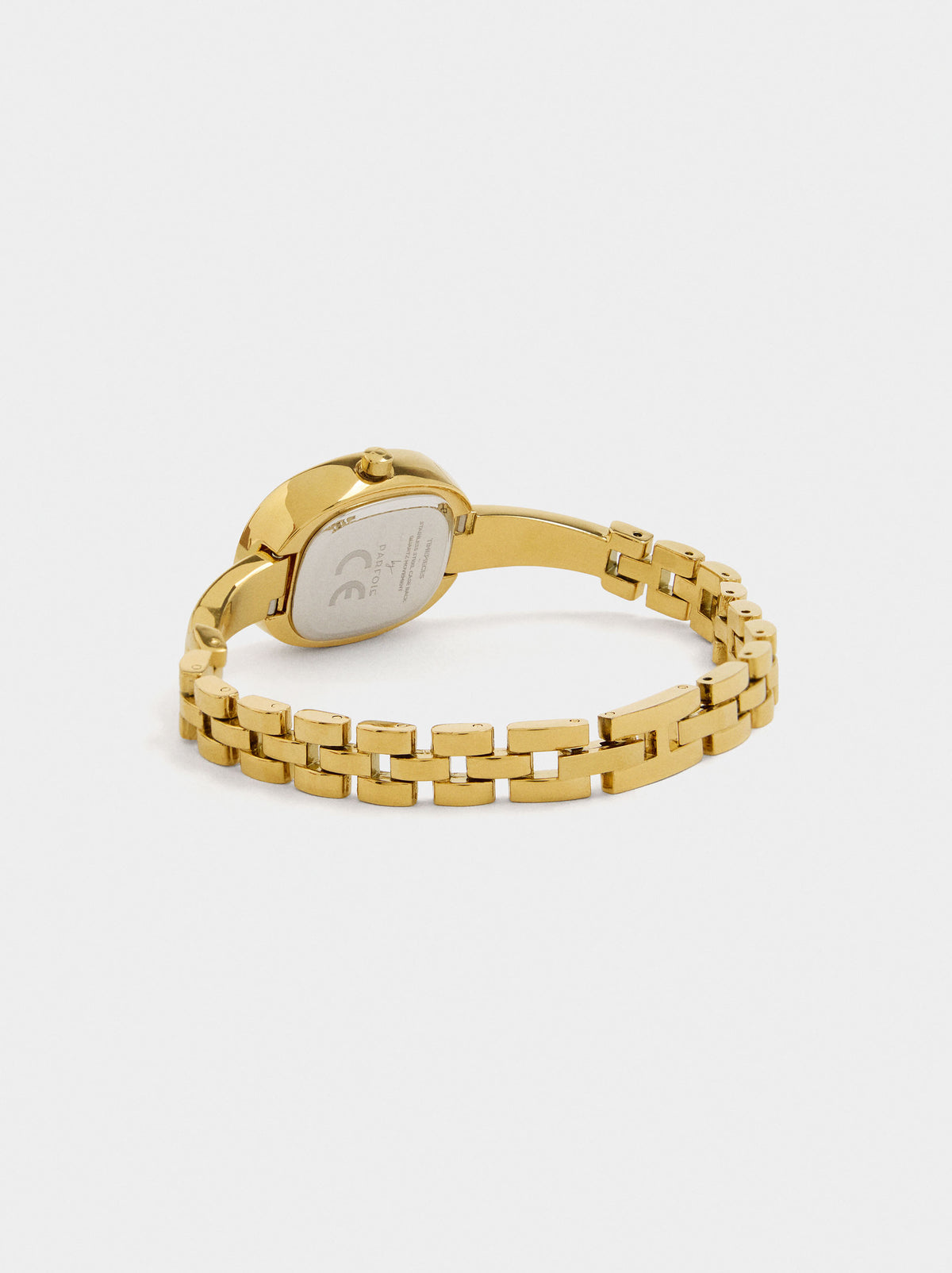 Oval Watch With Stainless Steel Bracelet