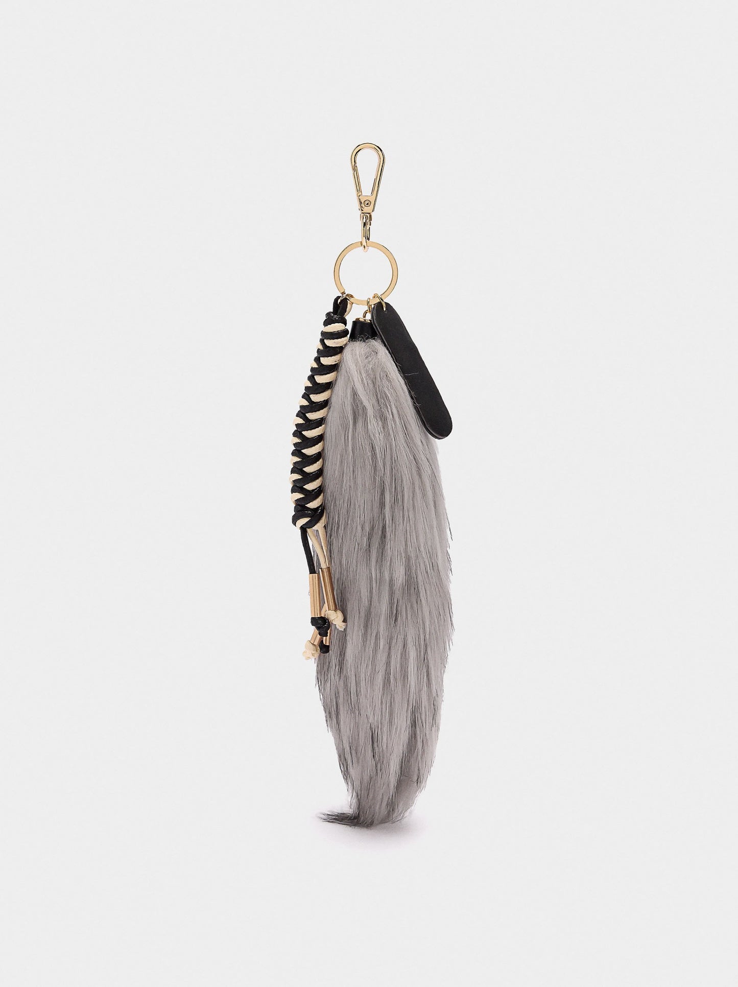 Keychain Charm With Fur Effect