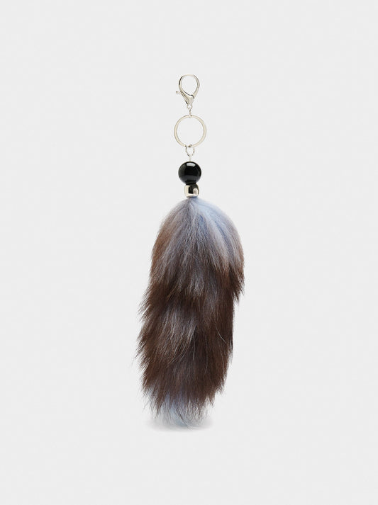 Keychain Charm With Fur Effect