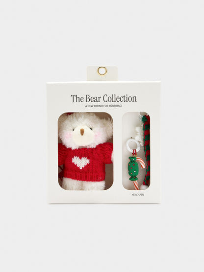 Keychain Charm Christmas - The Bear Collection