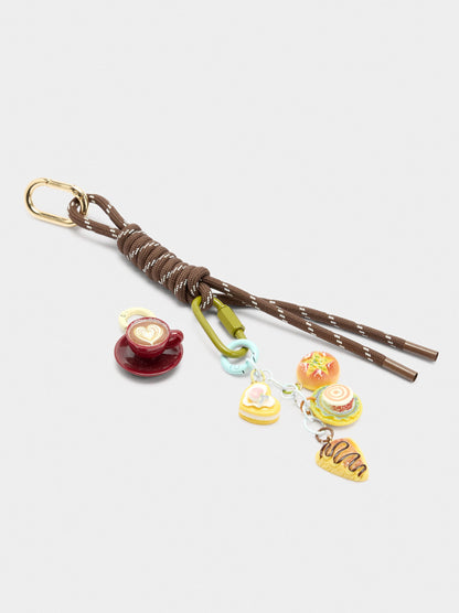 Keychain Charm Tea Time - The Bear Collection