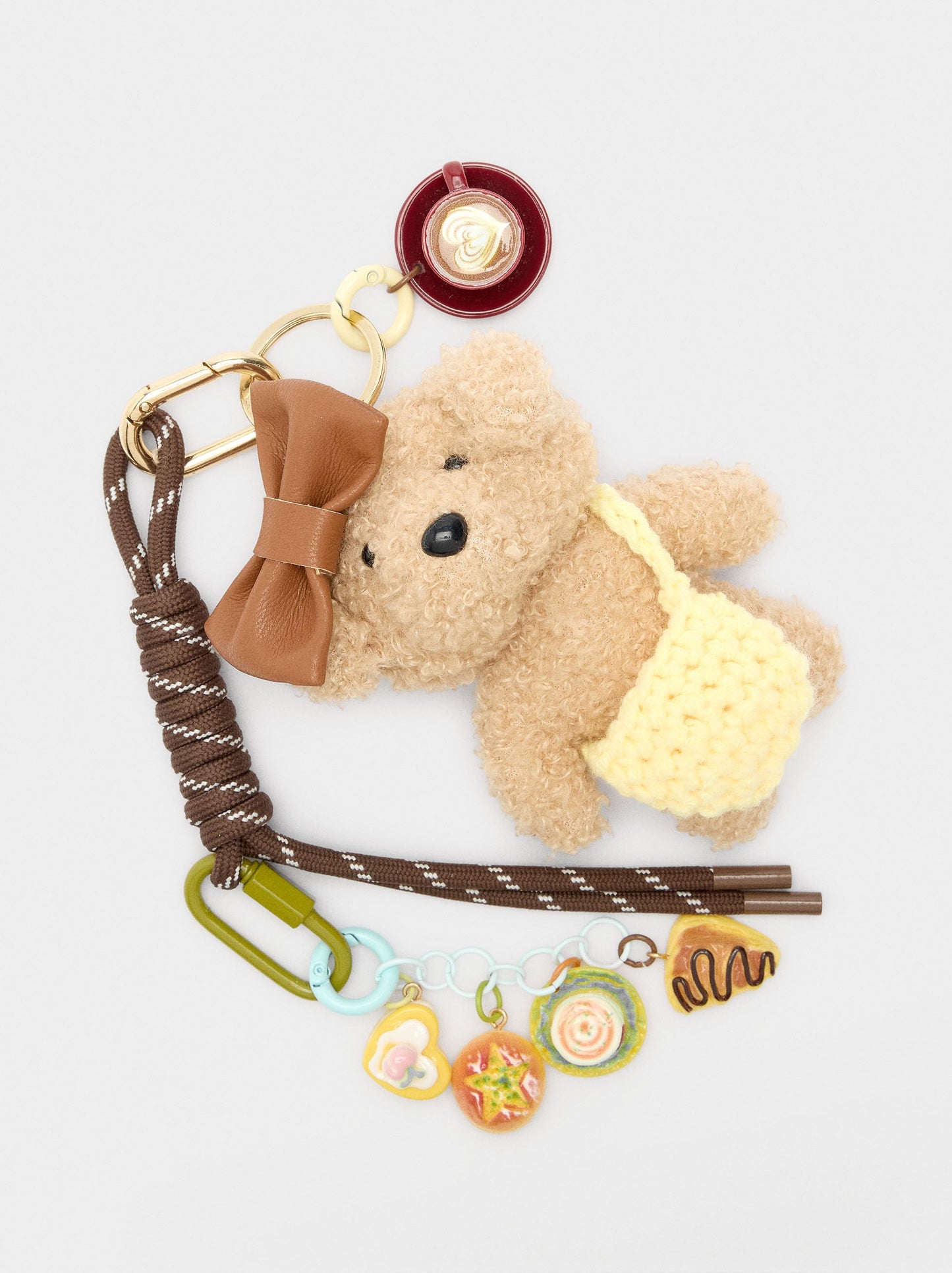 Keychain Charm Tea Time - The Bear Collection