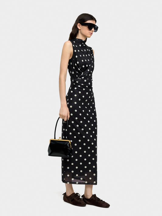Long Dress With Polka Dots