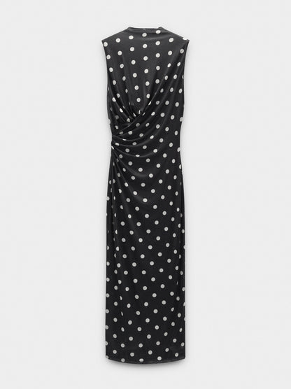 Long Dress With Polka Dots