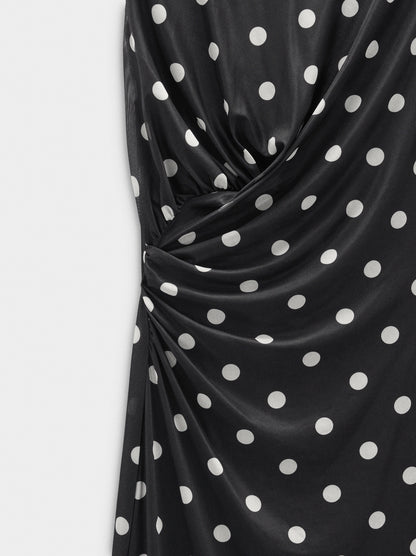 Long Dress With Polka Dots