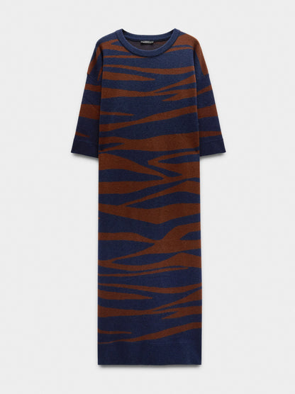 Jacquard Knit Dress