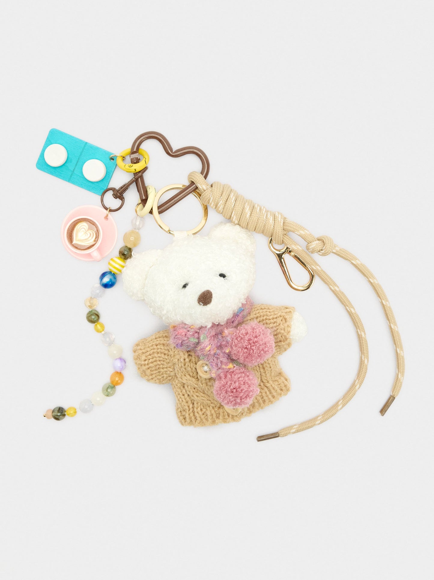 Keychain Charm Cold - The Bear Collection