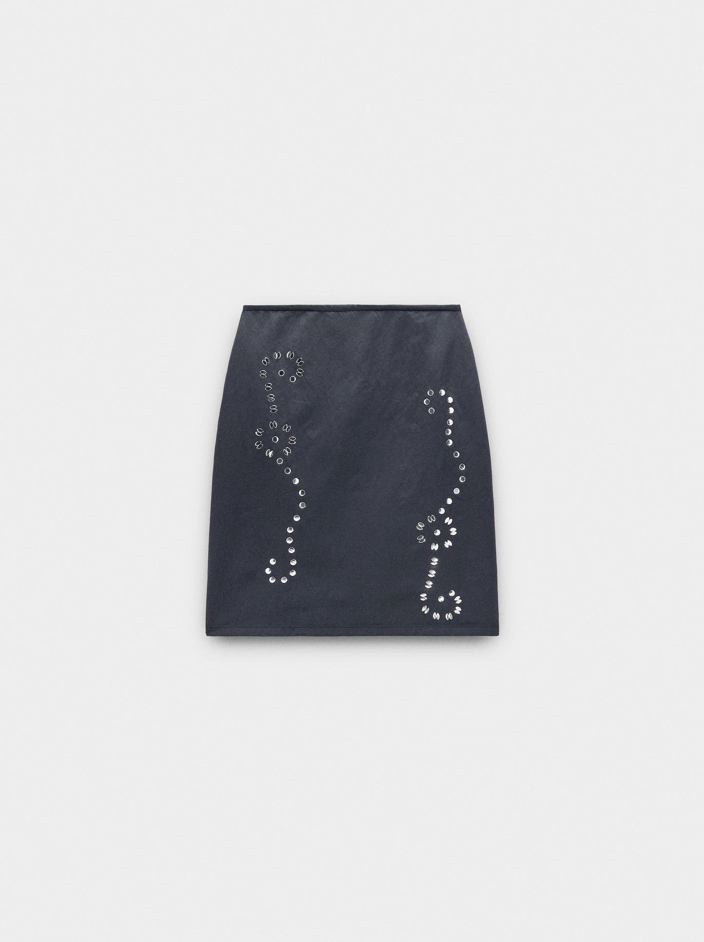 Midi Skirt With Rhinestones