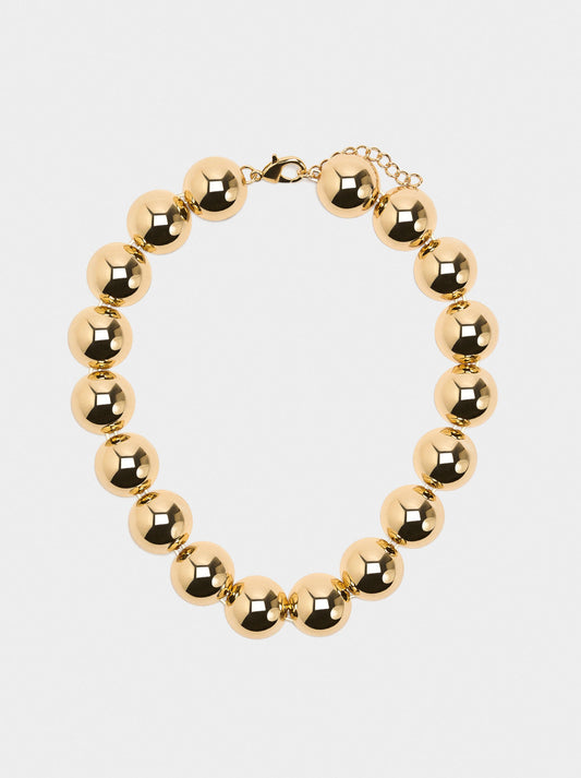 Necklace With Spheres