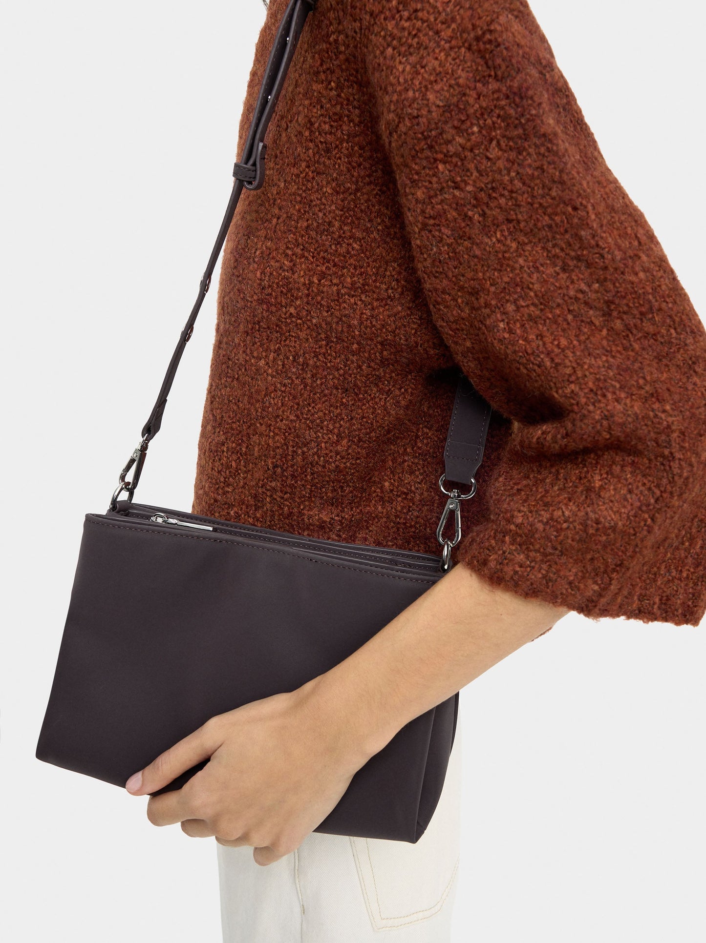 Shoulder Bag With Soft Texture
