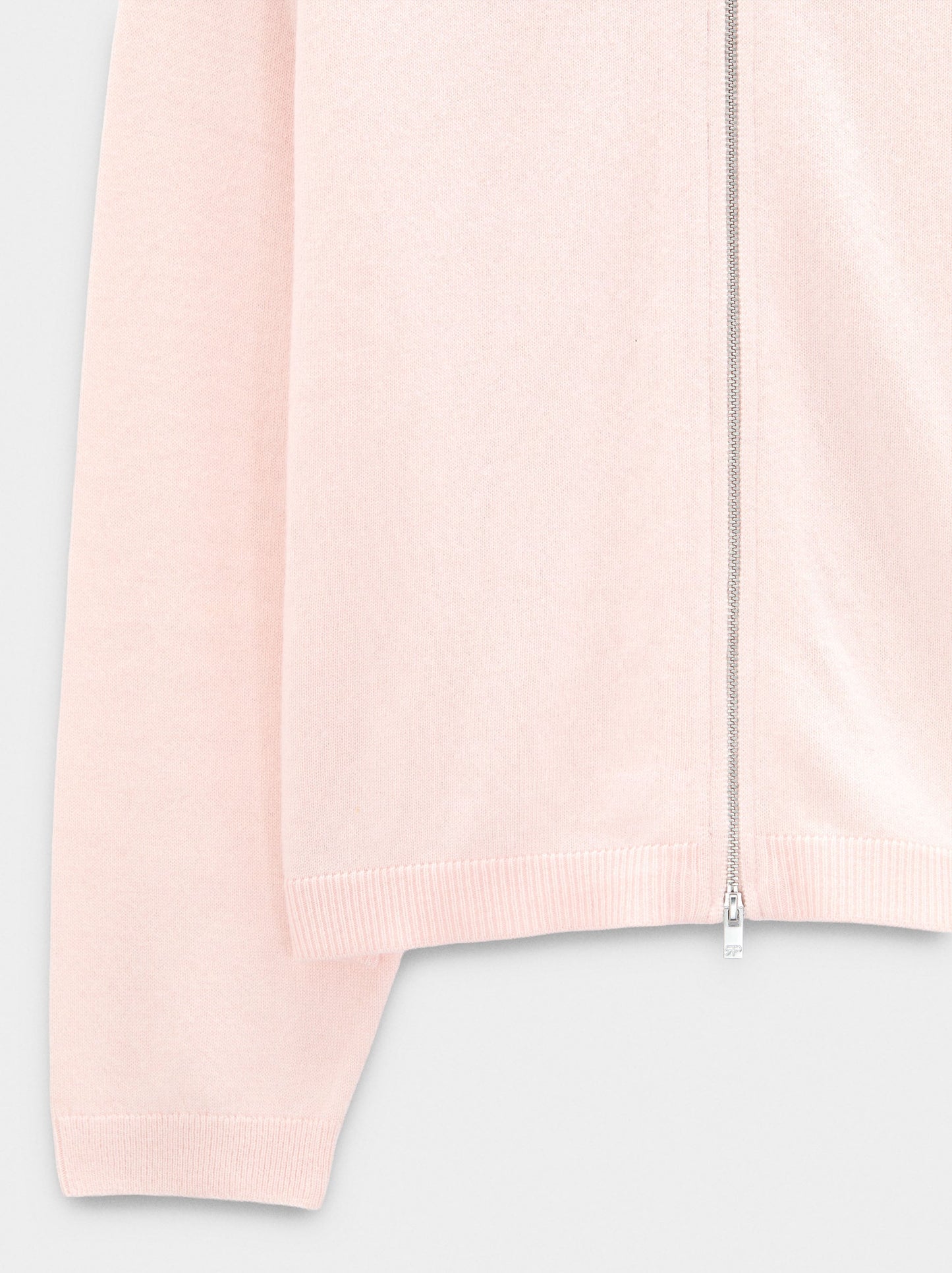 Mesh Knit Cardigan With Hood