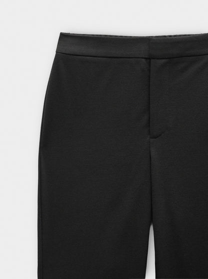 Plain Flare Trousers