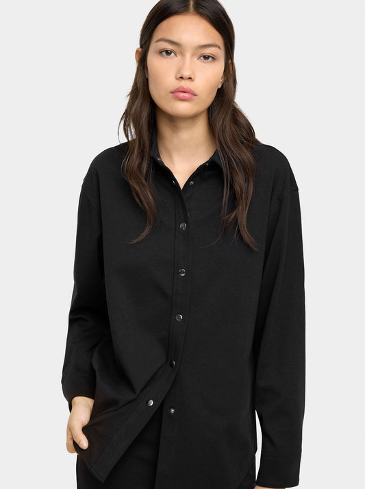 Shirt With Press Studs
