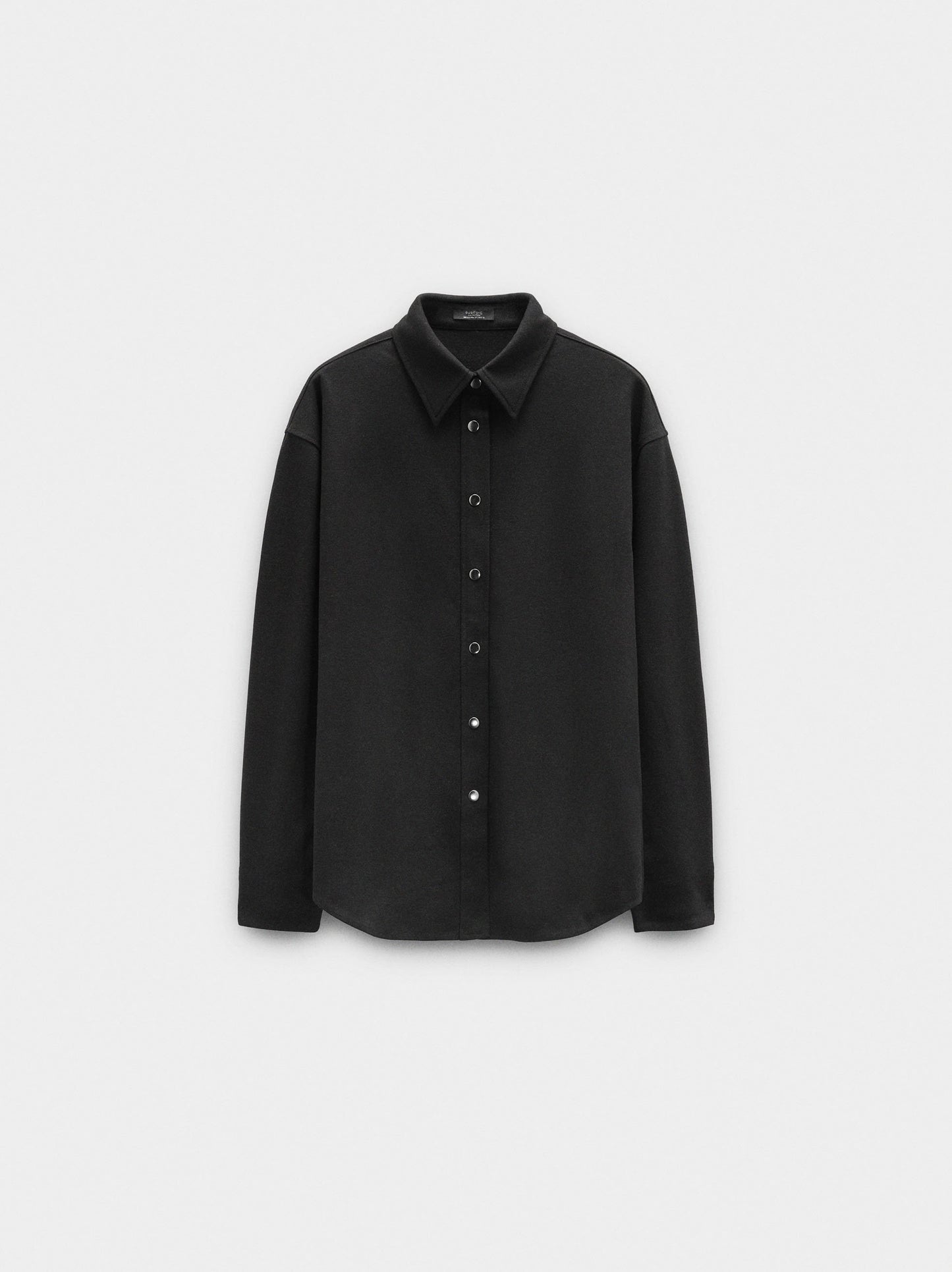 Shirt With Press Studs
