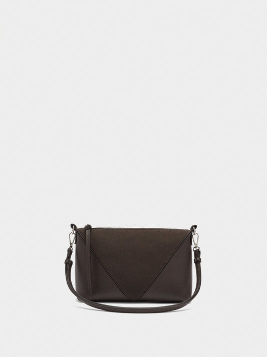 Crossbody Bag Contrast Of Textures