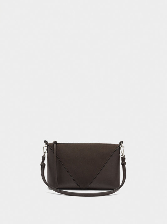 Crossbody Bag Contrast Of Textures