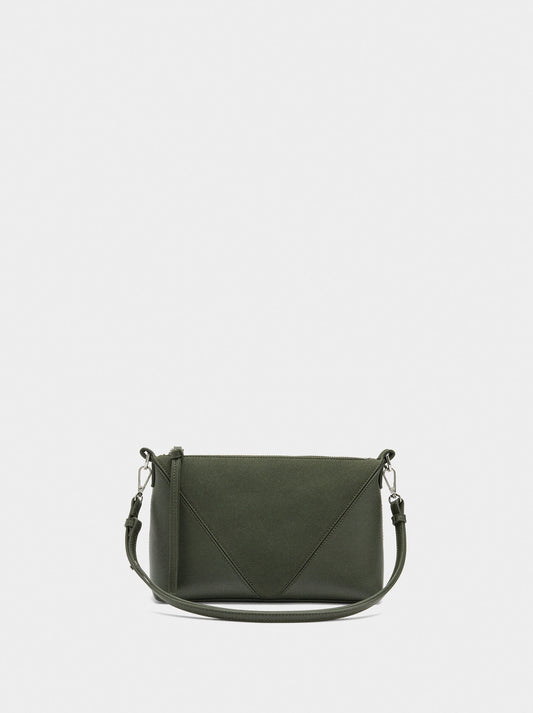 Crossbody Bag Contrast Of Textures